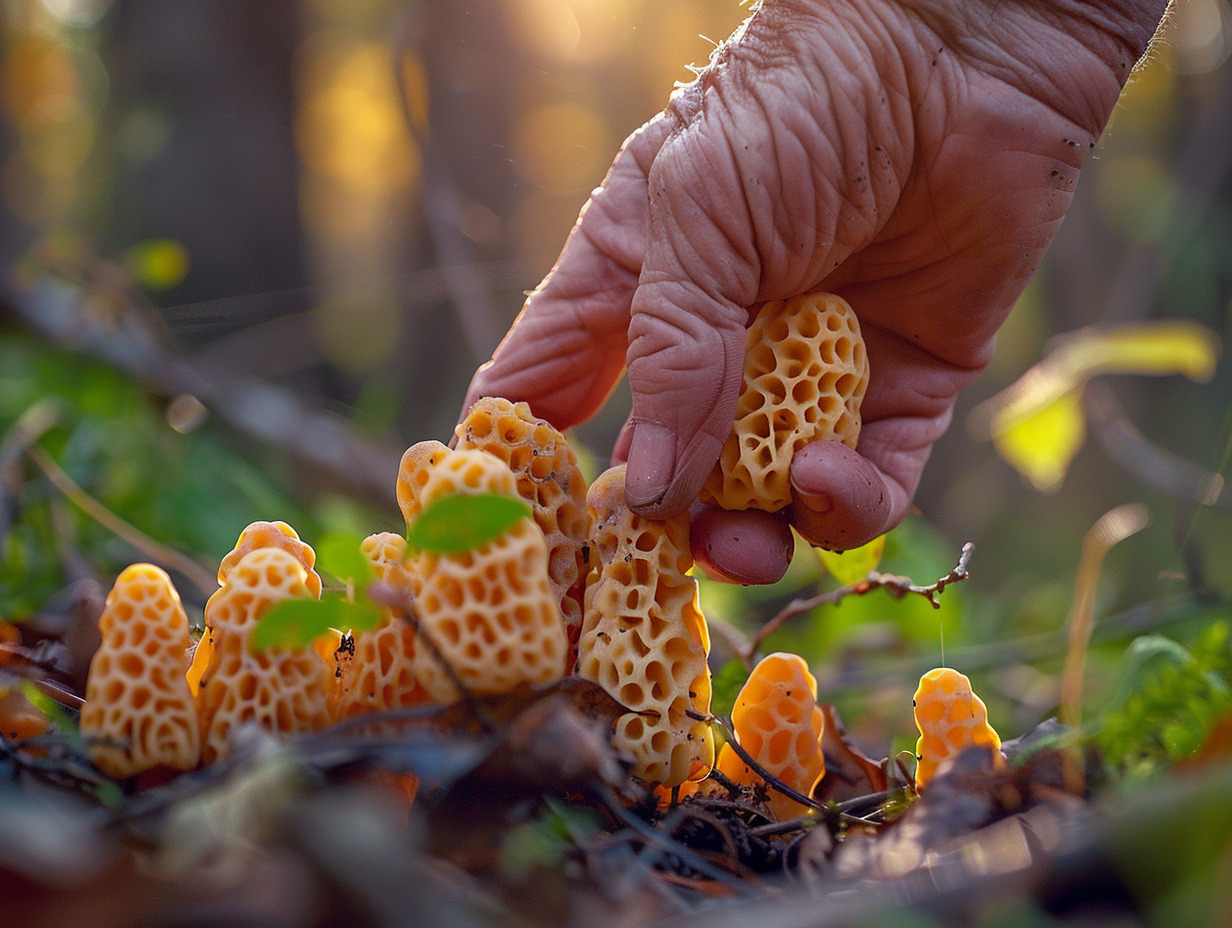 champignons morilles